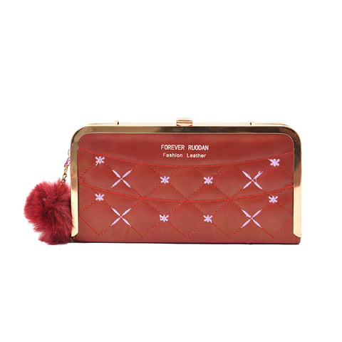 Wallets Maroon