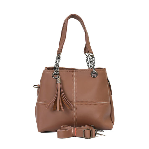 Casual hand bag Coffee