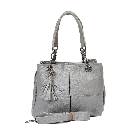 Casual hand bag Gray