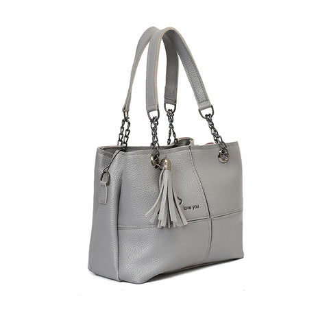 Casual hand bag Gray