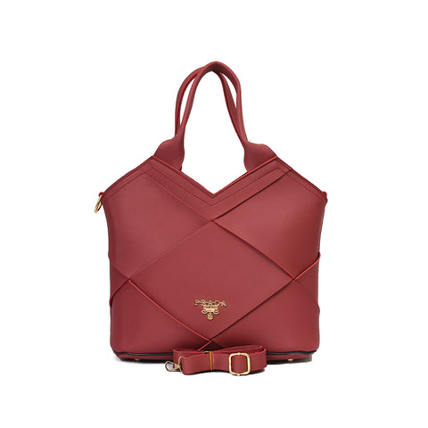 Casual hand bag Maroon
