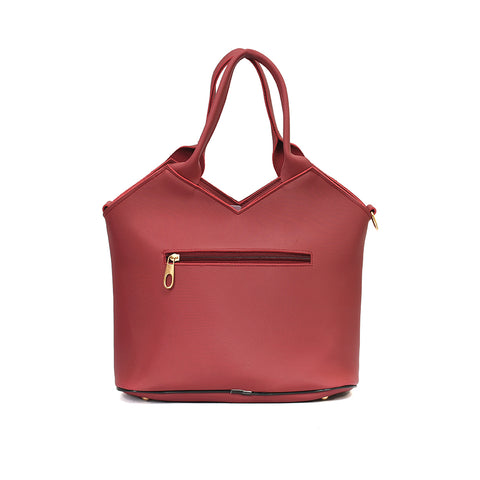 Casual hand bag Maroon