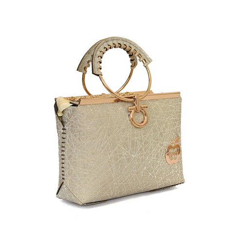 Casual hand bag Golden