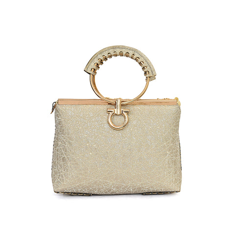 Casual hand bag Golden