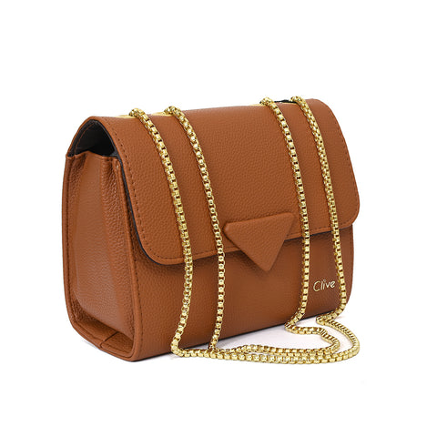 Casual hand bag Brown