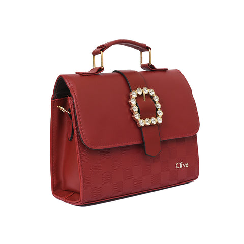 Casual hand bag Red